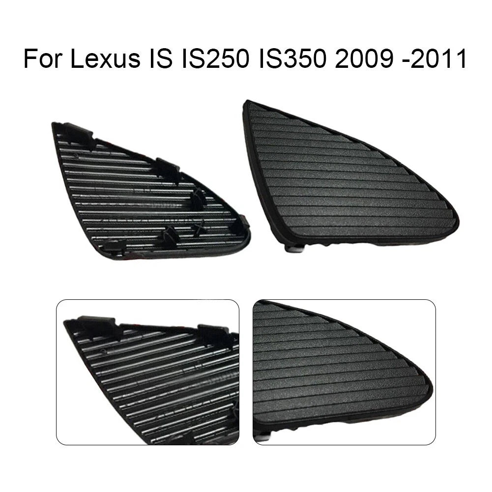 Fog Light Cover ABS Black for Lexus IS (2009–2011)