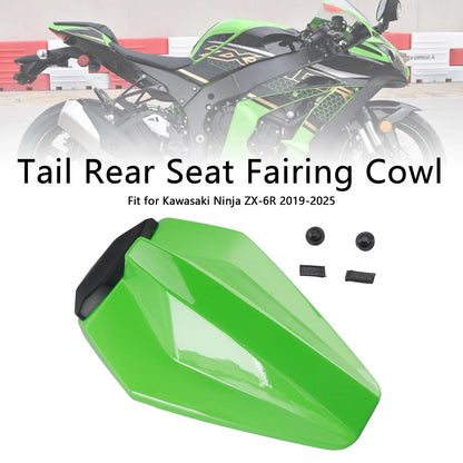Racing Tail Rear Seat Fairing for Kawasaki ZX6R (2019-2025) Green