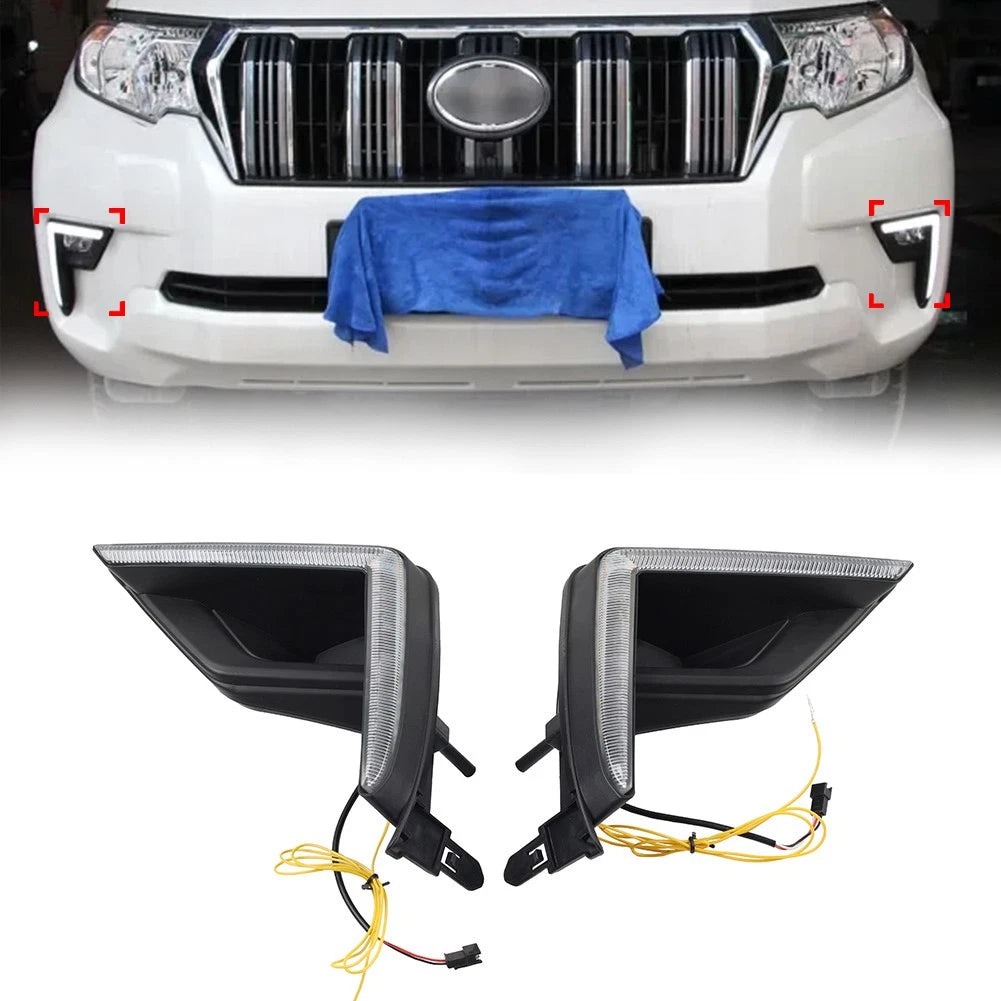 Daytime Running Light Turn Signal for Toyota Land Cruiser Prado (2018-2021) Pair