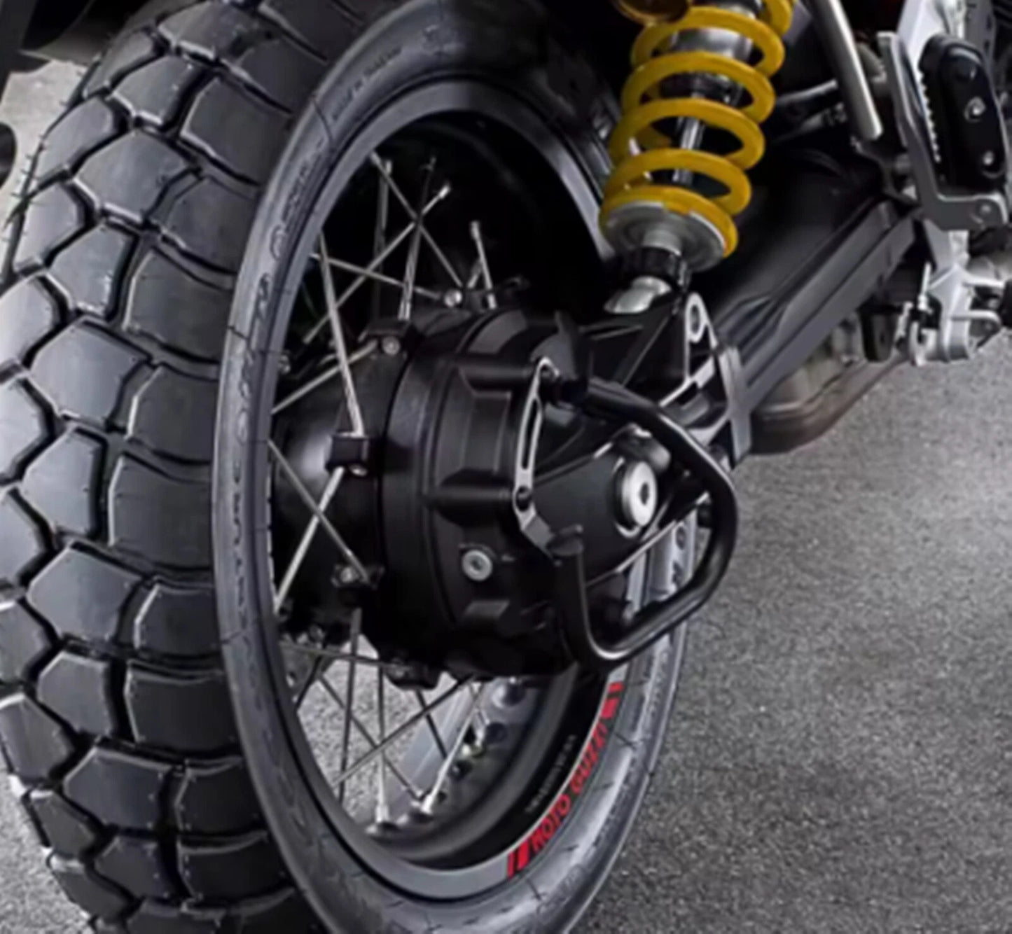 Rear Axle Protector for Moto Guzzi V85TT (2021-2024)