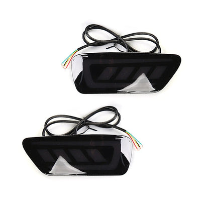 LED Rear Reflector Light Smoke Turn Signal for Jeep Grand Cherokee (2011-2021)