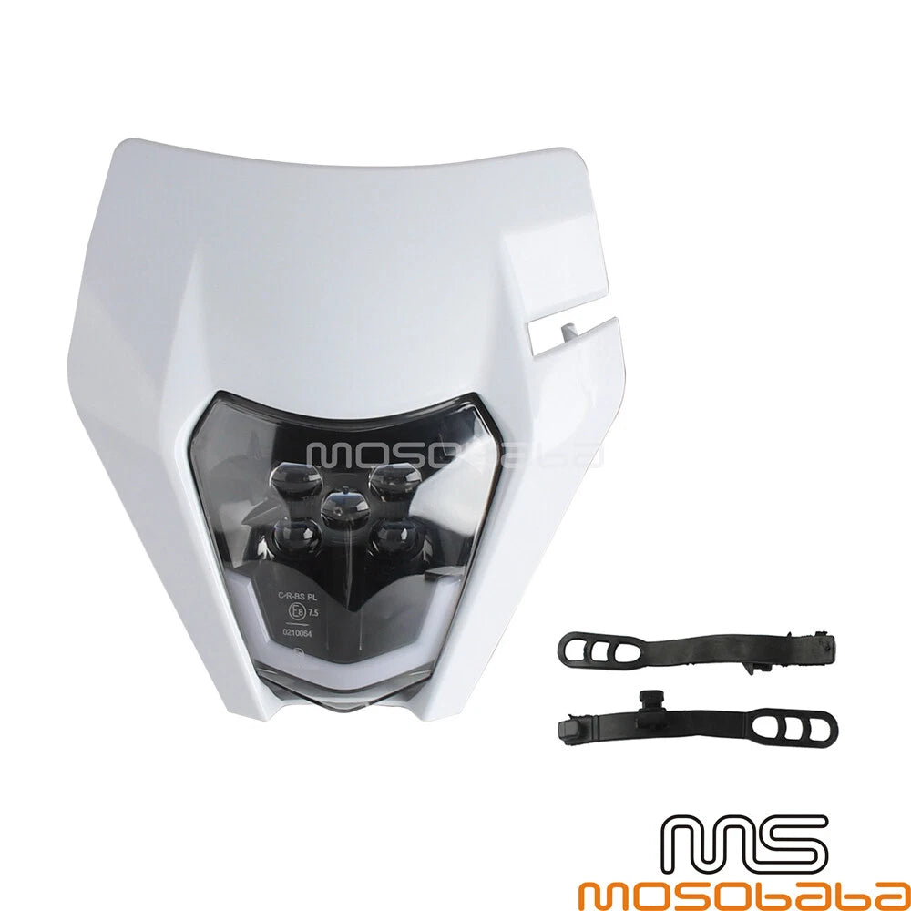LED Headlight for KTM 690 SMC R, 300 EXC, 350, 450, 500 EXC-F, TC 250 (2008-2023)