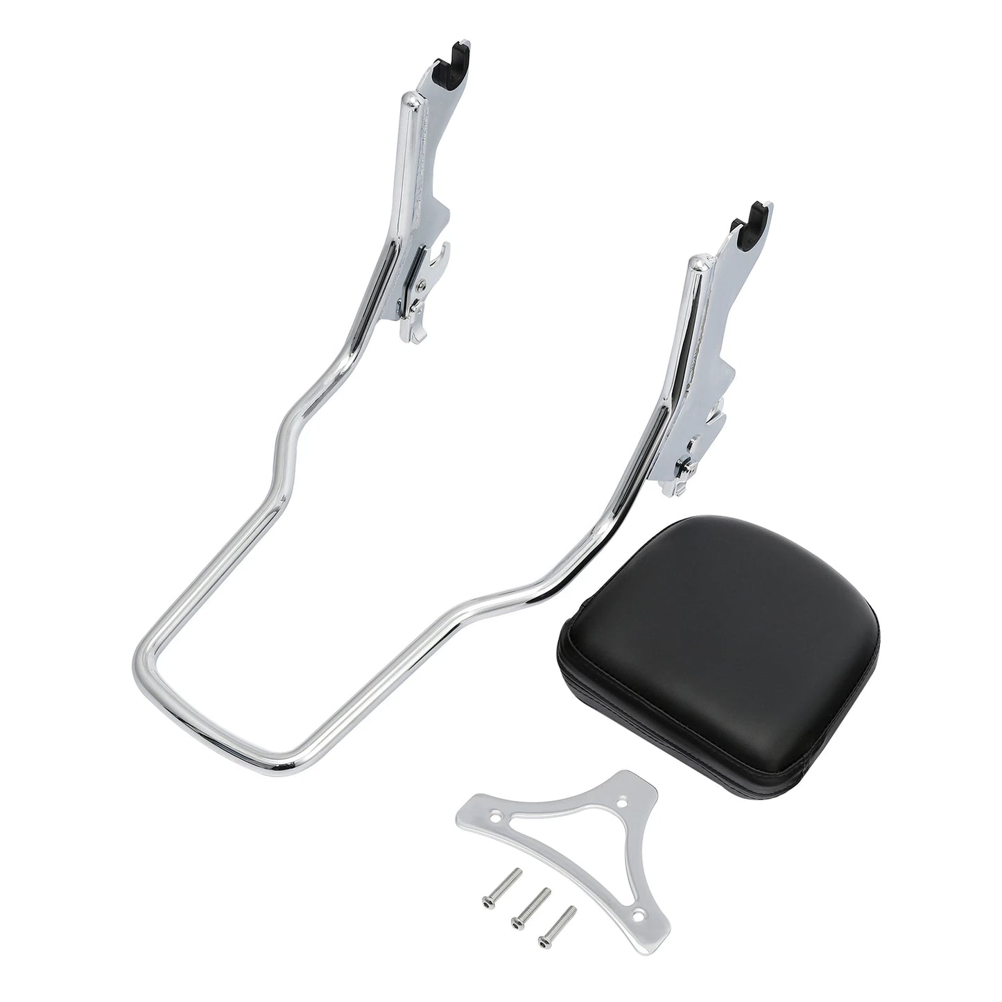 Upright Sissy Bar Backrest Docking Hardware for Harley Sport Glide (18-25)