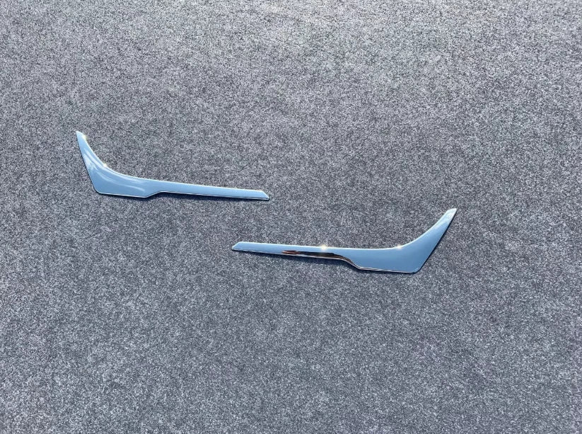 Front Grilles Middle Molding Cover Trim 2 x For Toyota Prius (2019-2022)