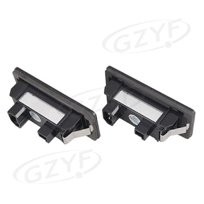 LED License Plate Lights Clear Lens for BMW E82 E90 F10 F25 (2007-2017)