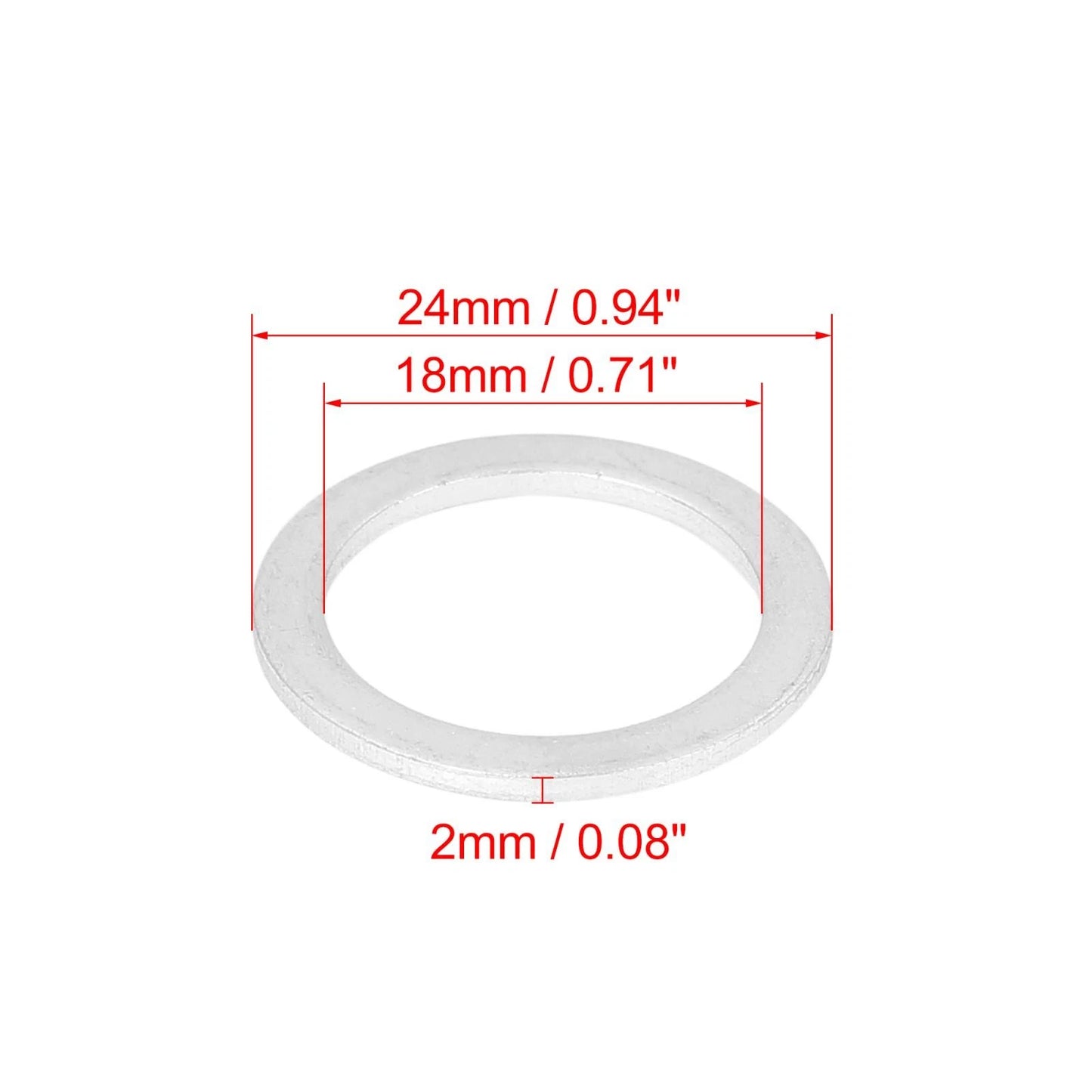 M18 Oil Drain Plug Gaskets Replacement for Porsche