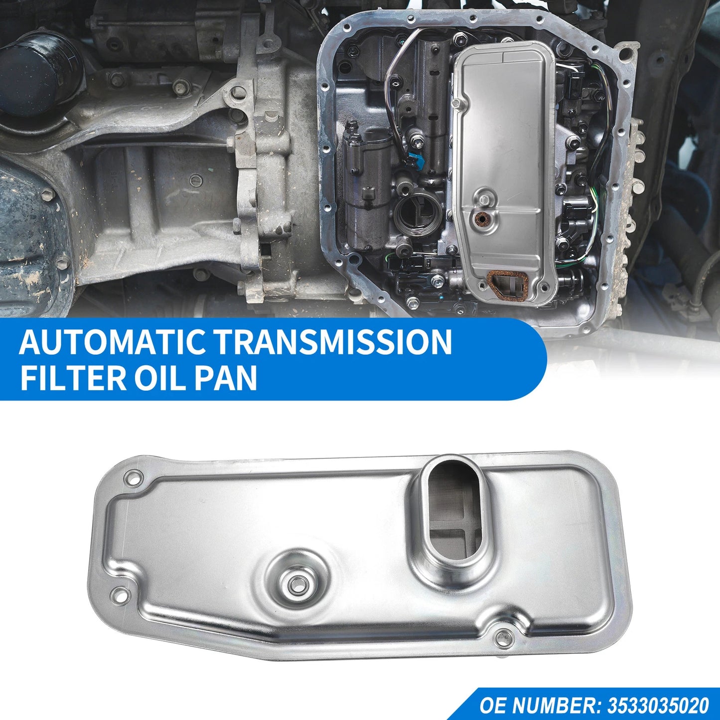 A340F Transmission Fluid Filter Oil Pan for Toyota 4Runner (1996-2002)