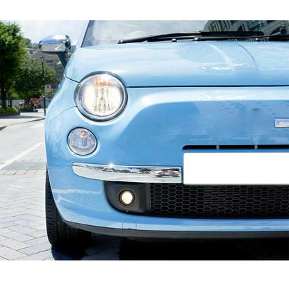 Fog Light Set for 2012-2018 Fiat 500 Clear Driving Lamps Left Right Side