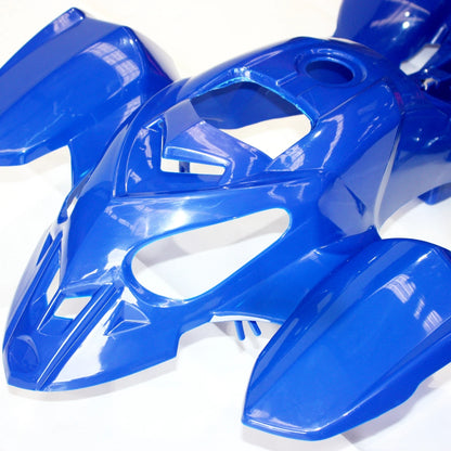 Blue Plastics Fairing Fender Guards Cover for 110cc 125cc Quad Dirt Bike ATV