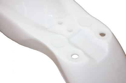 White Plastic Front Wheel Mud Guard Fender for KLX110 (2002-2023)