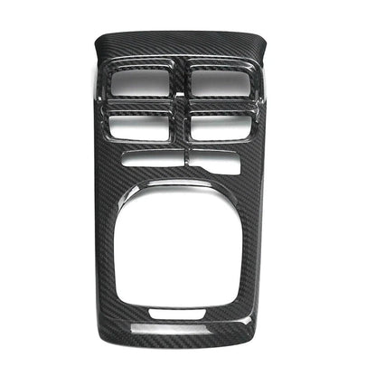 Carbon Fiber Manual Gear Shift Console Panel Trim for Chevrolet Camaro 2010-15