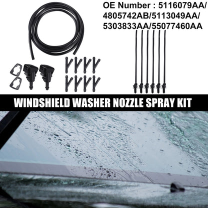 Set Windshield Washer Water Nozzle Spray for Chrysler 200