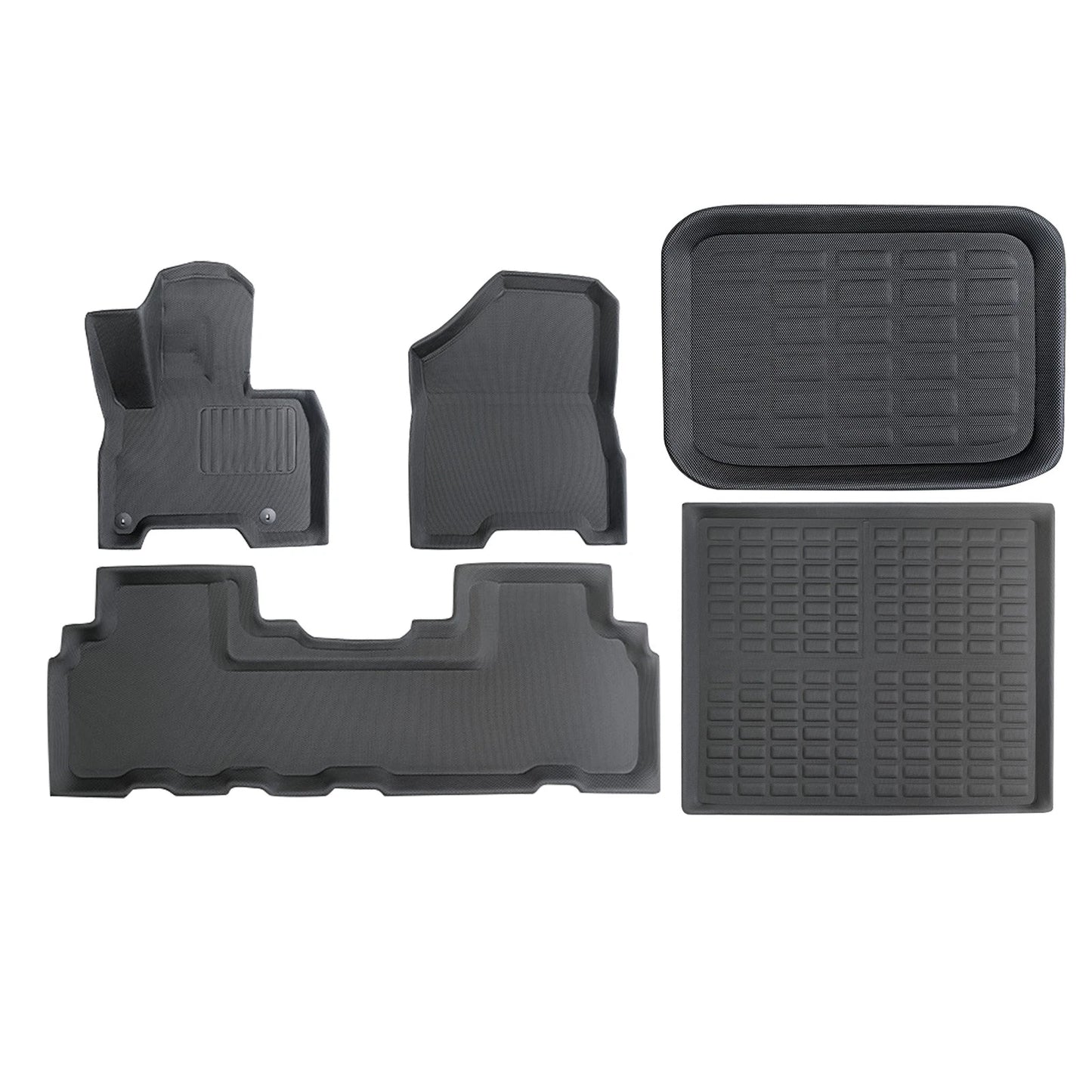 5Pcs Waterproof Floor Mat Set for Kia EV5 (2024-On)