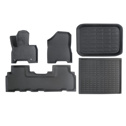 5Pcs Waterproof Floor Mat Set for Kia EV5 (2024-On)