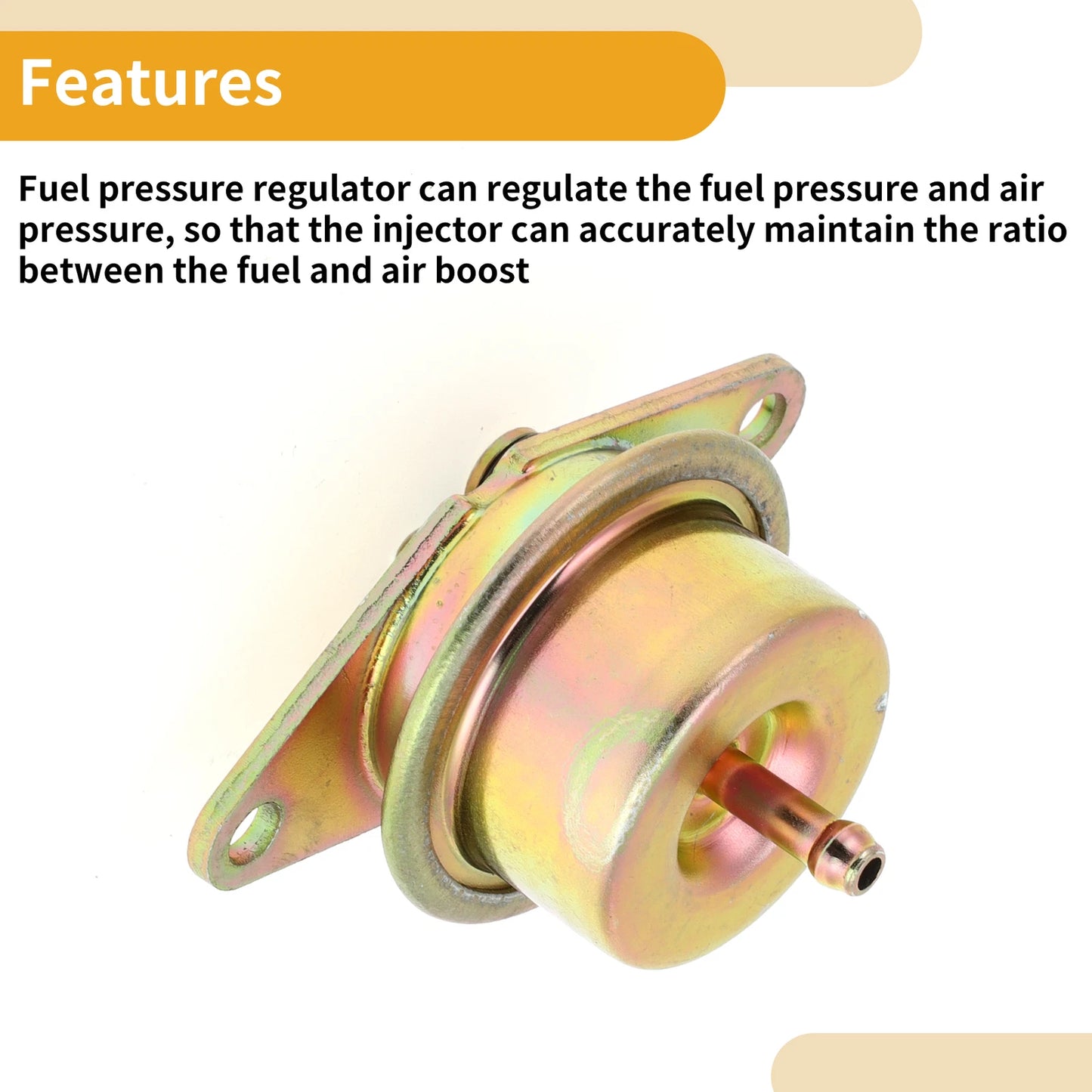 Fuel Pressure Regulator for Ford E-150 E-250 E-350 (1994-1999) 1 Pc