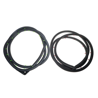 Front Door Weatherstrip x2 for Toyota Dyna U20, BU26, U30, BU40, HU40, WU40, WU50