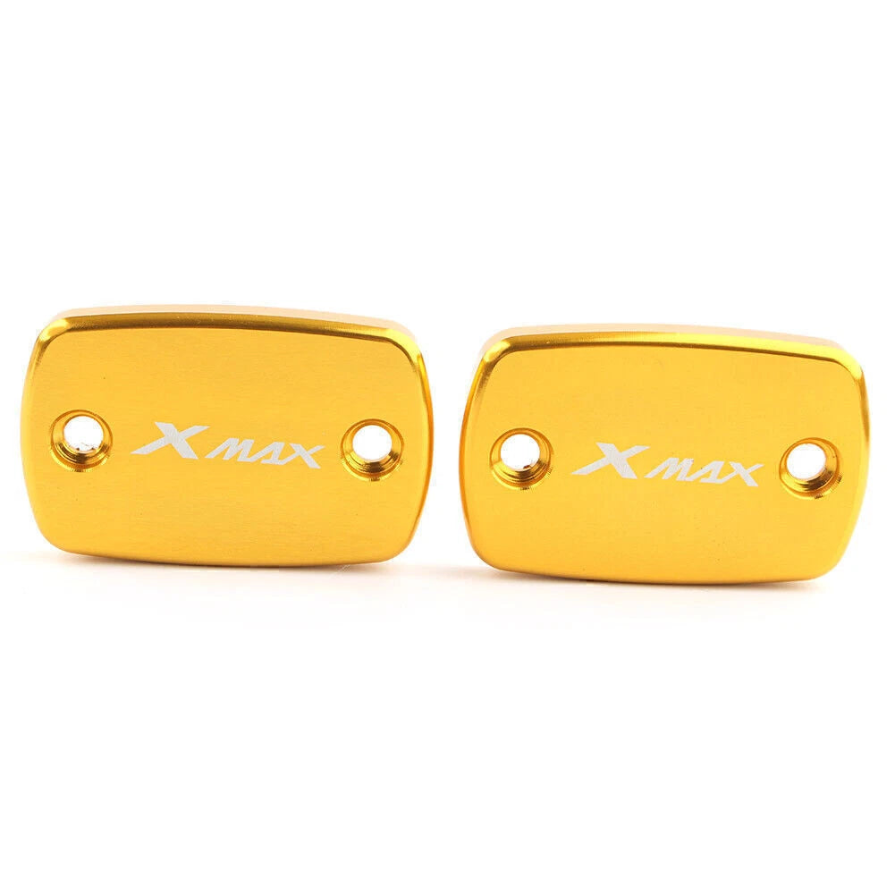 CNC Aluminum Front Fluid Reservoir Cover Caps for Yamaha X-MAX 300 (2017-2023)