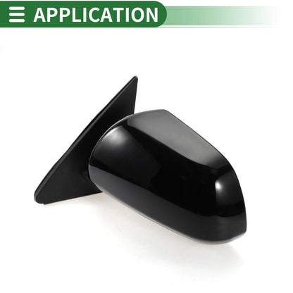 Left Side Door Mirror Glass Non-Heated for Toyota Highlander (2008–2023)