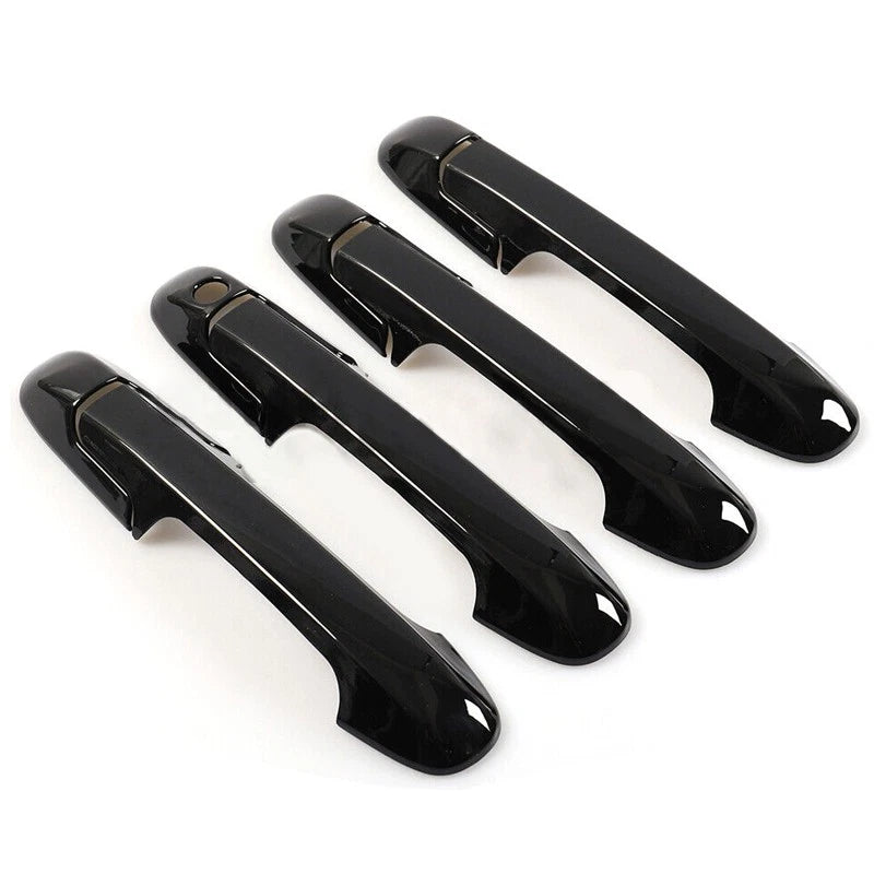 Black Exterior Door Handle Cover Trim for Honda Accord Sedan (2003-2007)