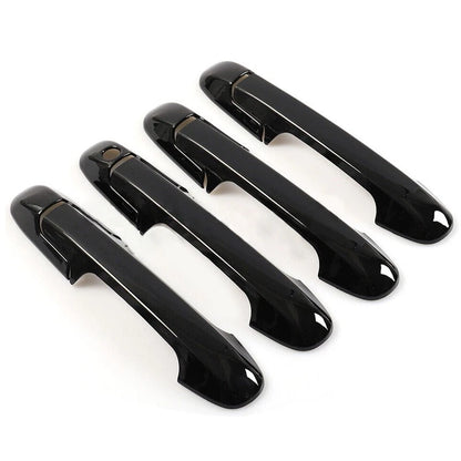 Black Exterior Door Handle Cover Trim for Honda Accord Sedan (2003-2007)