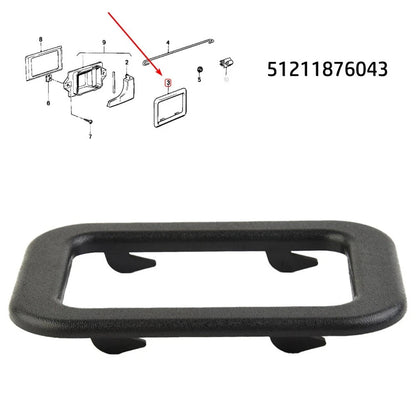 Interior Door Handle Trim Bezel for BMW E30 E28 E23 E24 3 5 7 Series (1982-1994)