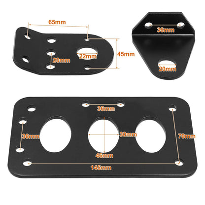 1x Side Mount License Plate Holder Bracket for Harley Davidson