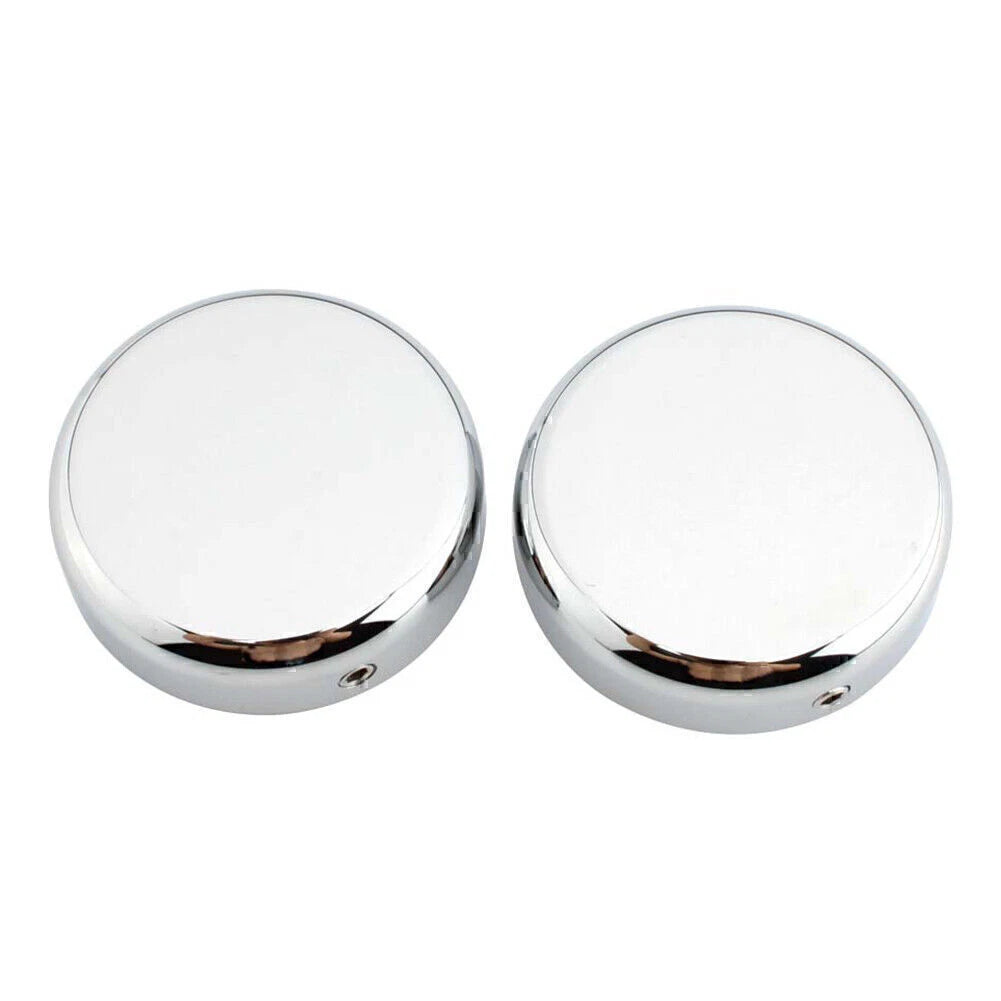 CNC Chrome Upper Fork Caps for HARLEY SOFTAIL STREET BOB (2018-2020)