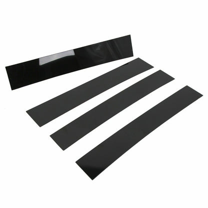 4pc Black Pillar Posts Door Trim Cover for Cadillac Escalade (2007–2014)