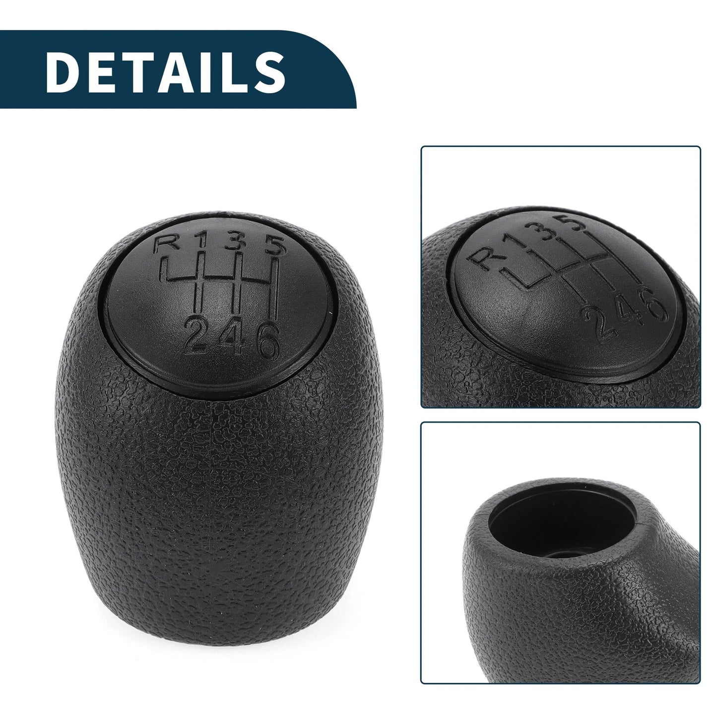 6 Speed Manual Gear Shifter Knob for Citroen Jumper Relay (1994-2006)