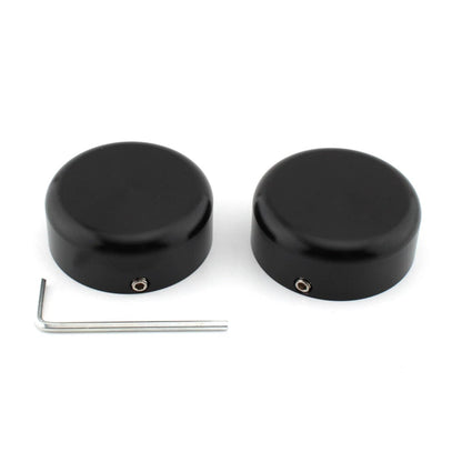 Black Front Fork Cover Caps for Harley Sportster S 1250 RH1250 (2021-2023)