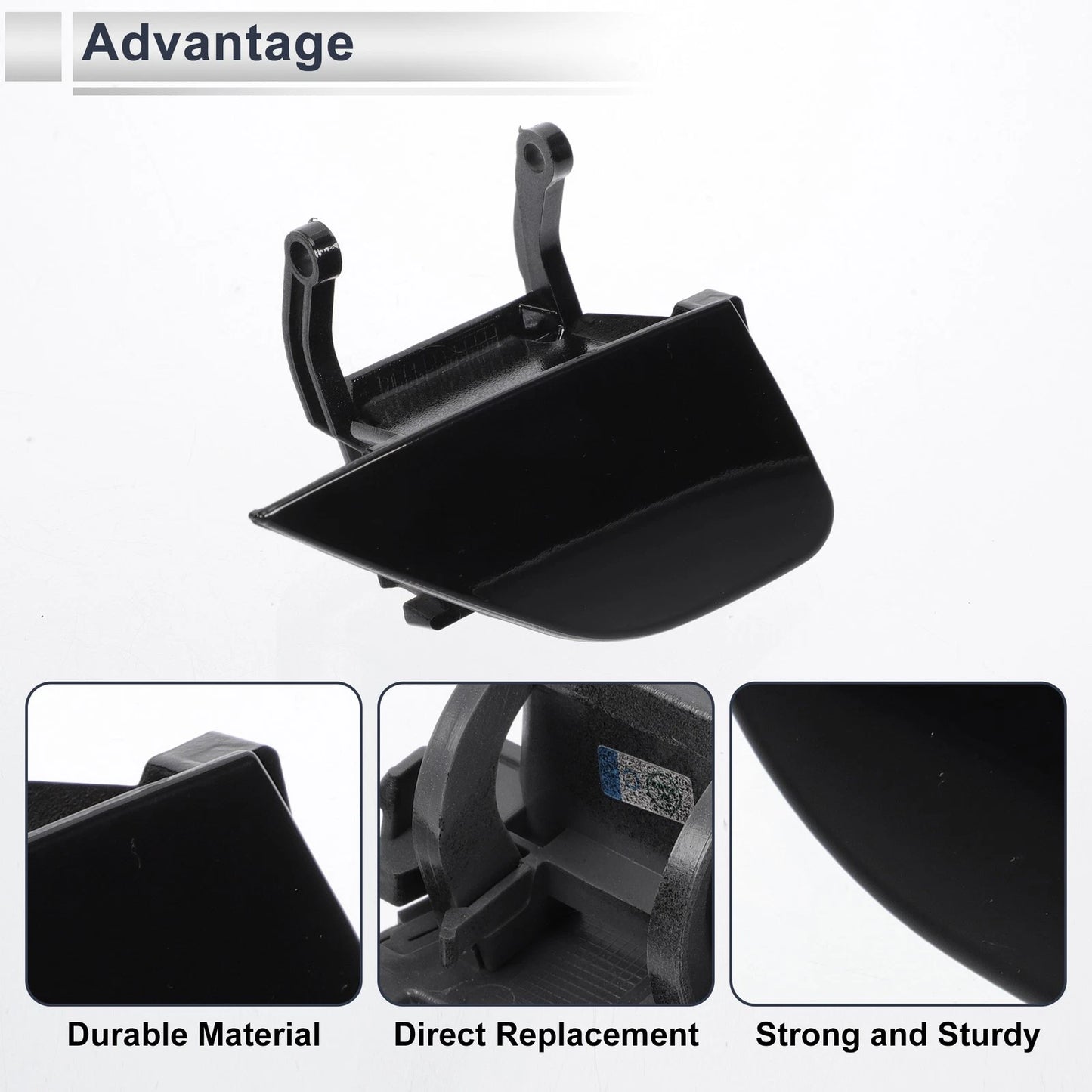Bumper Headlight Washer Nozzle Cover Cap for BMW 750i (2006-2008)