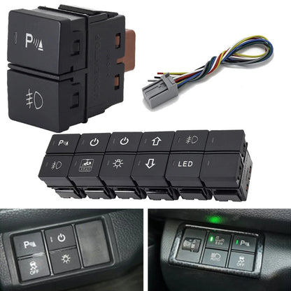 Dashboard Panel Dual Function Control Switch Button for Honda Civic Accord CR-V