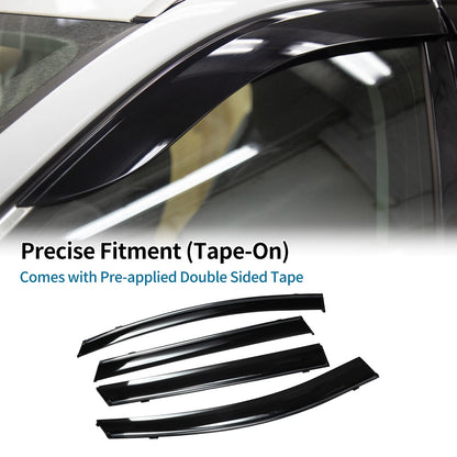 Window Deflectors 1 Set for Ford Edge (2015)