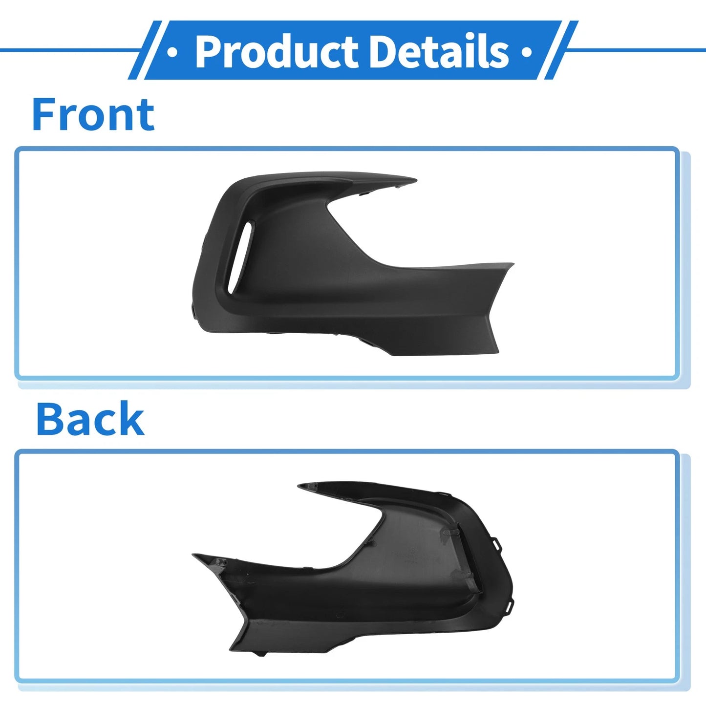 Front Right Fog Light Grill for Honda HR-V (2023-2025)