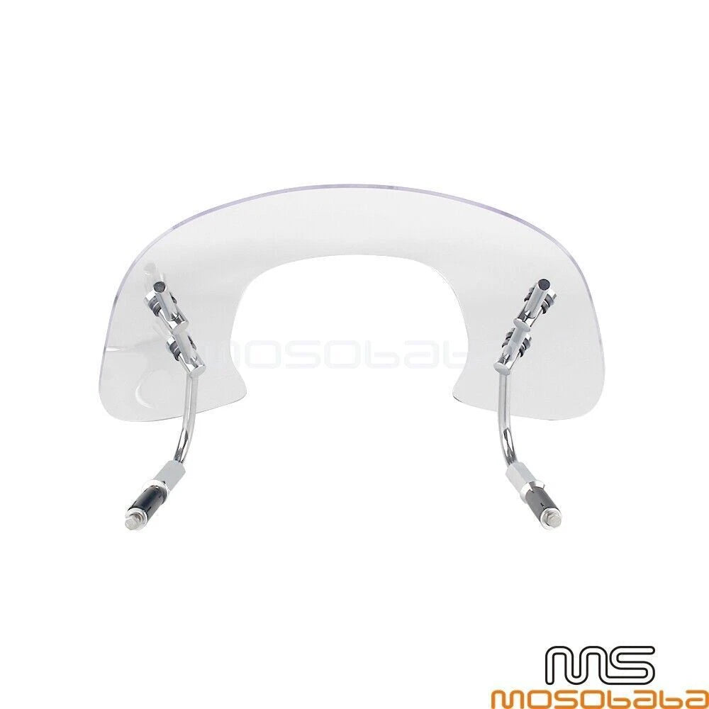 Windshield for Vespa Sprint 150 w/Stainless Steel Bracket