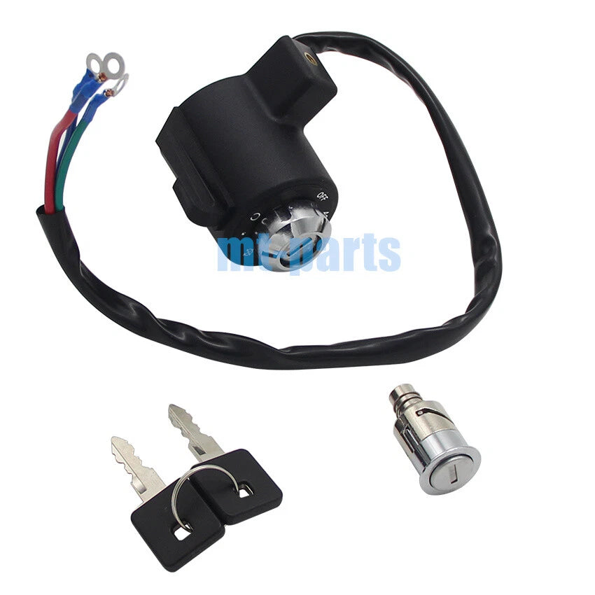 Ignition Key Switch Tail Box Lock Set for Harley XL1200 Sportster (1991-2003)