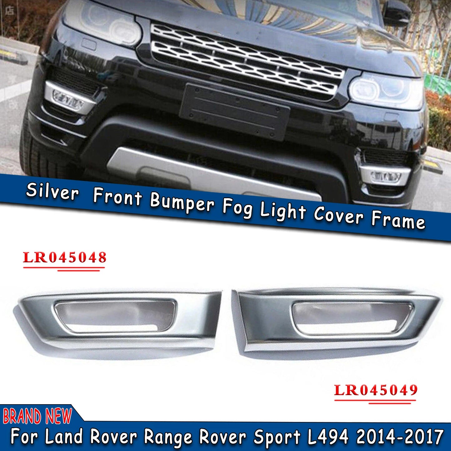 Fog Light Cover Trim for Range Rover Sport L494 (2014-2017)