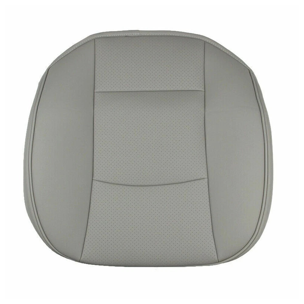 Gray Soft Front Seat Cover Pad Cushion for Car - PU Leather (Fits Various Models)