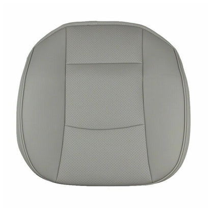 Gray Soft Front Seat Cover Pad Cushion for Car - PU Leather (Fits Various Models)