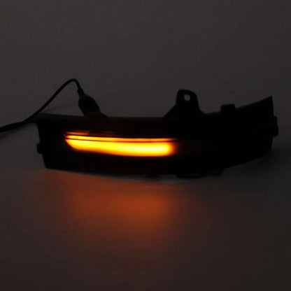 Smoked Lens Dynamic LED Side Mirror Turn Signal Light for Ford Edge (2015-2023)