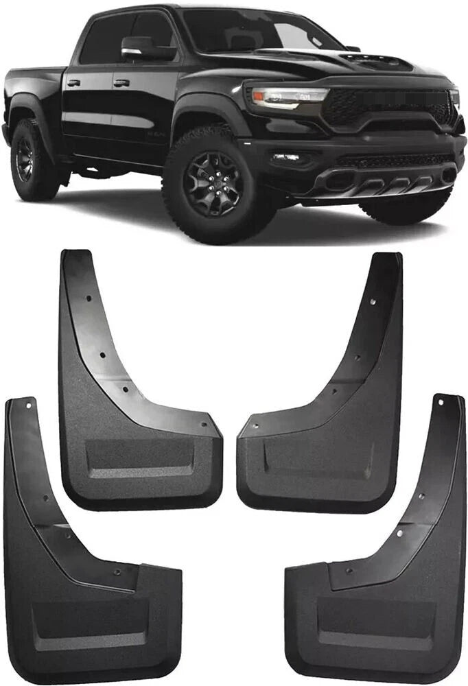 4 x Splash Guards Mud Flaps for Ram 1500 TRX (2021–2024)