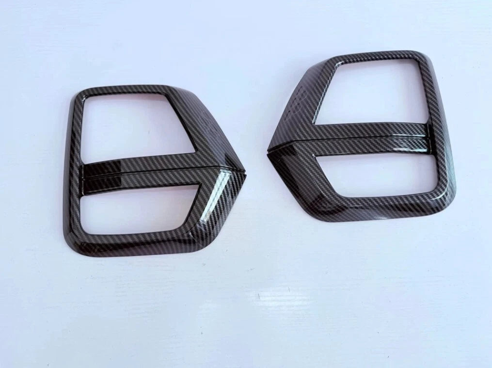 2 x Front Fog Light Lamp Cover Trim for 2023-2025 Chevrolet Colorado