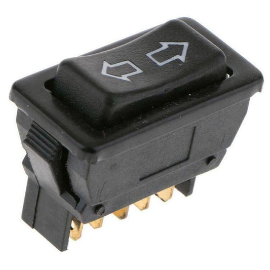 12V ON/OFF SPST Momentary Power Window Rocker Switch for Universal (N/A)