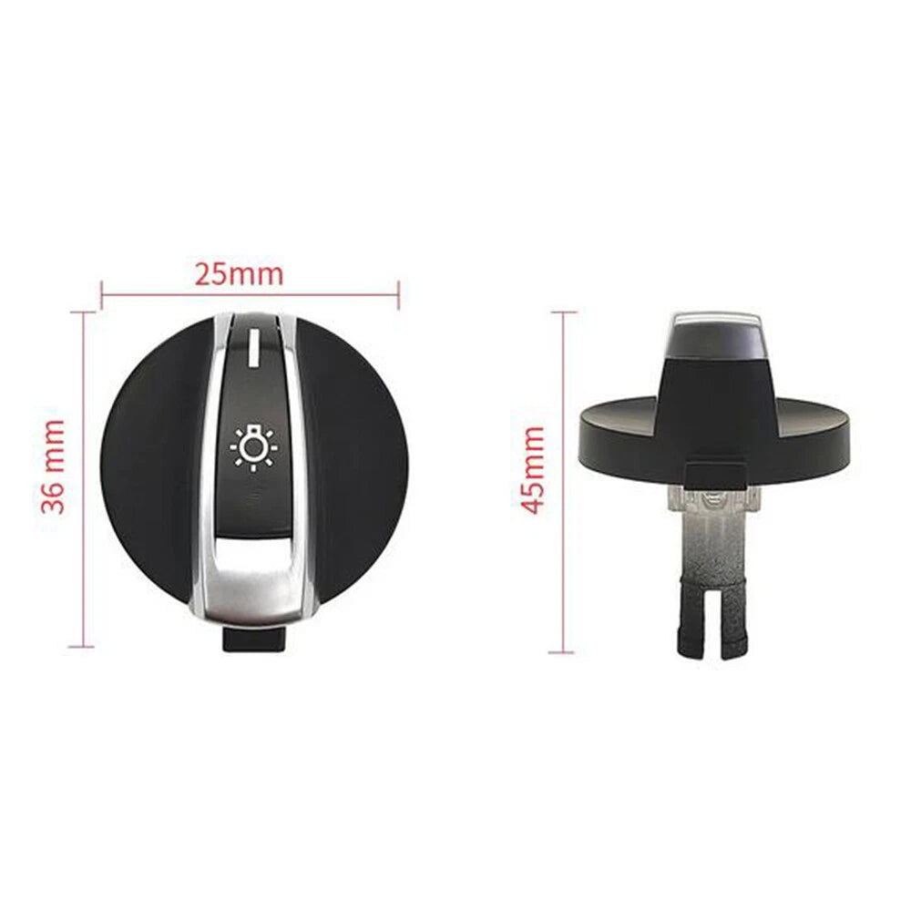 Front Headlight Control Switch Knob for BMW X3 X4 F25 F26 5-Series F10 F11 M5