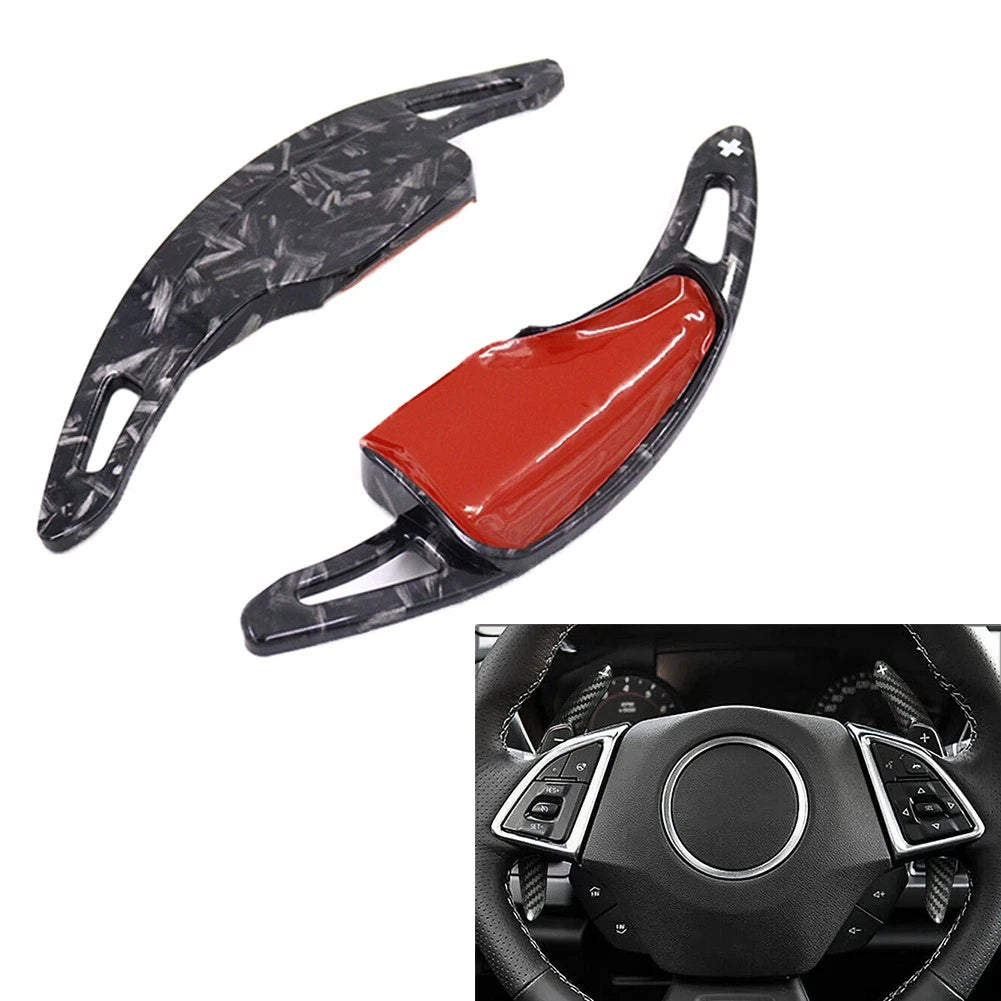 Steering Wheel Shift Paddle Extensions for Chevrolet Camaro, Corvette C7