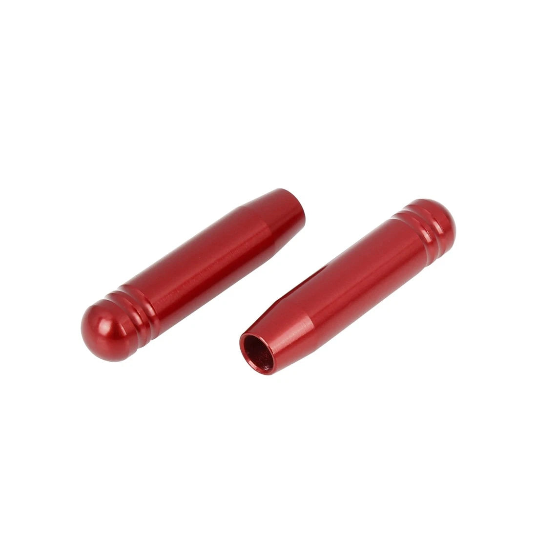 4 Pcs Red Aluminum Alloy Door Lock Knob Pins for BMW 3 Series (2007-2013)