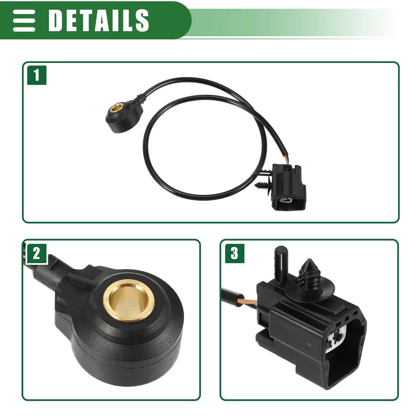 Ignition Knock Sensor for Ford F-150, E-150 (1999-2008, 2003-2014)