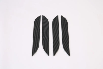ABS Carbon Fiber Door Handle Lid Cover Trim for Tesla Model S (2013-2022) 4 x pcs