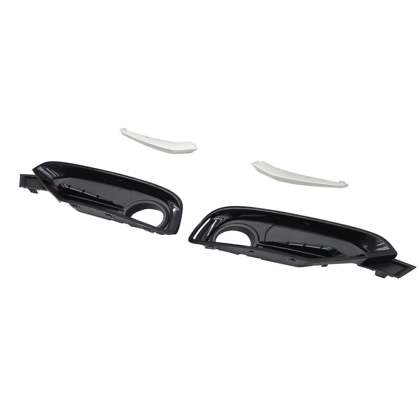 Front Bumper Fog Light Bezel Grille Cover Trim for BMW F30 320i 328i 335i (2012-2015)