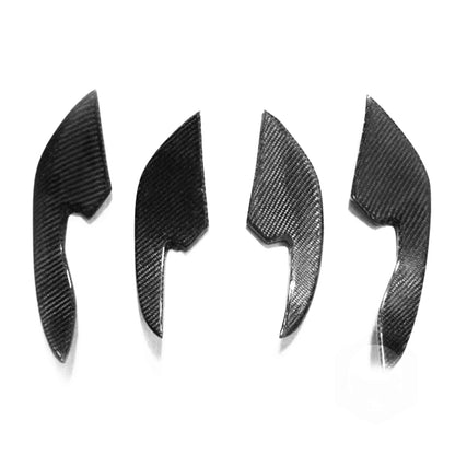 Carbon Fiber Front Bumper Splitter Trim for Audi RS6 RS7 (2013-2016)